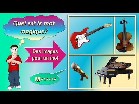 Quel est le mot magique ? (jeu éducatif pour enrichir le vocabulaire français)