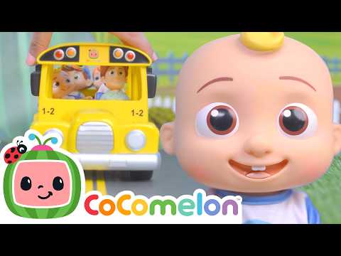 CoComelon Wheels On The Bus!🚌 | Pretend Play Videos For Kids | CoComelon