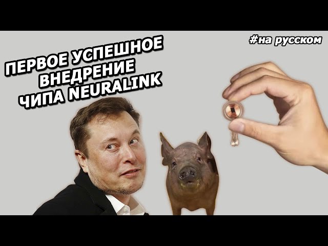 Elon Musk presented a new NEURALINK CHIP |2020| (in Russian) - YouTube
