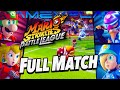 A Full Match of Mario Strikers: Battle League Gameplay! (Peach, Rosalina, Waluigi & More!)