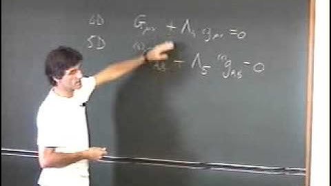 Braneworld Cosmology, Roy Maartens | Lecture 1 of 1