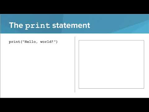 Intro Python- Printing in Python