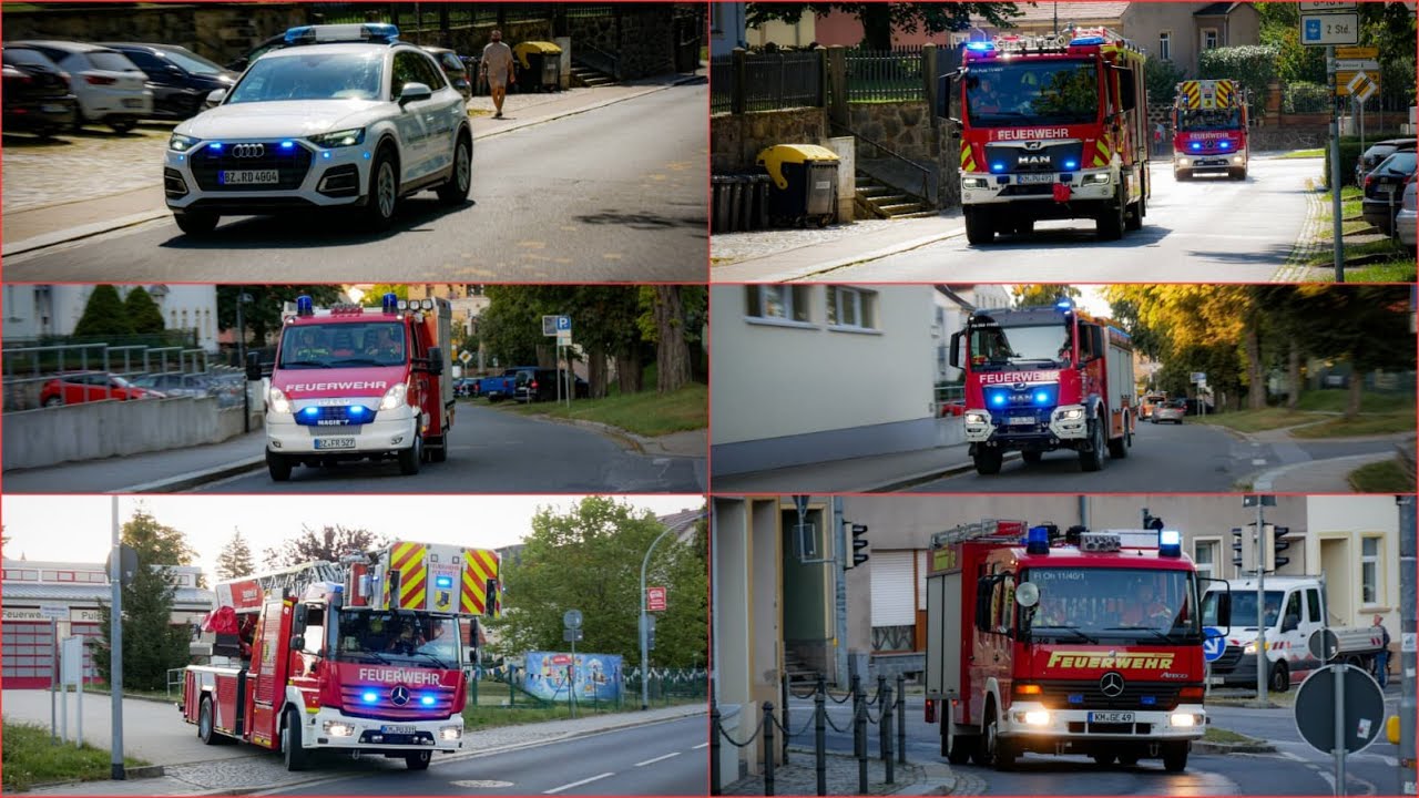 [Viel Pressluft] Einsatzfahrten zu 2x BMA Klinik