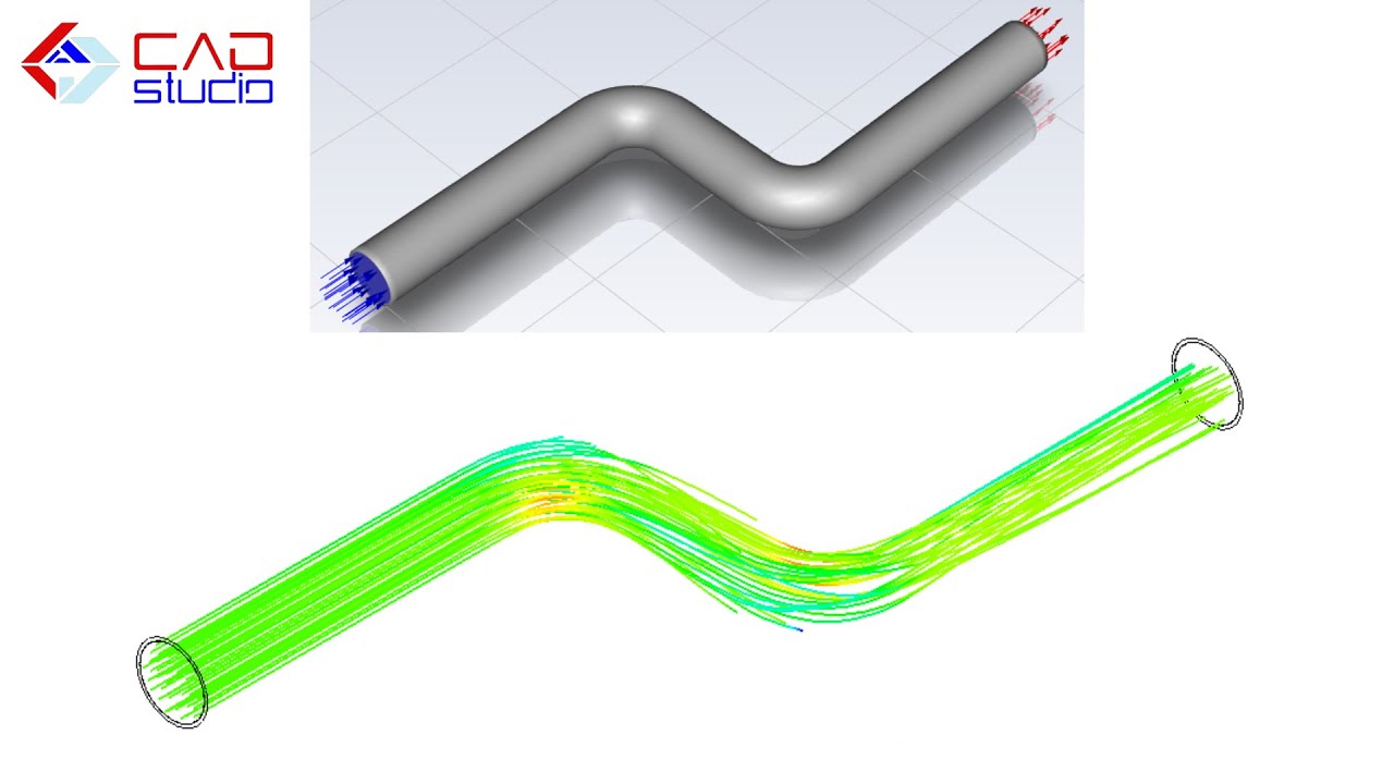 Bending pipe simulation with fluent - YouTube