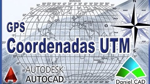AutoCAD 2014 - Inserindo Coordenadas UTM | GPS Pro Mark 500/RTK