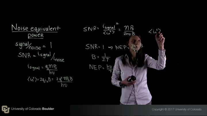 Noise Equivalent Power - Nanophotonics and Detectors