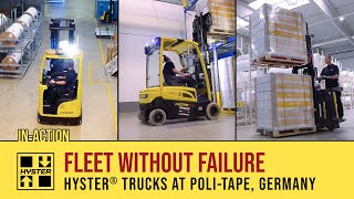 Fleet without Failure – Hyster® trucks at POLI-TAPE, Germany by Hyster Europe 1,115 views 1 year ago 4 minutes, 55 seconds