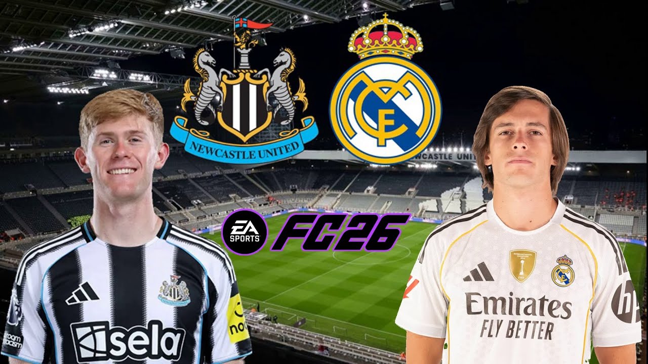 中*島様  Real madrid, newcastle unite FC 26 Newcastle United Vs Real Madrid (Online Season) #fc26
