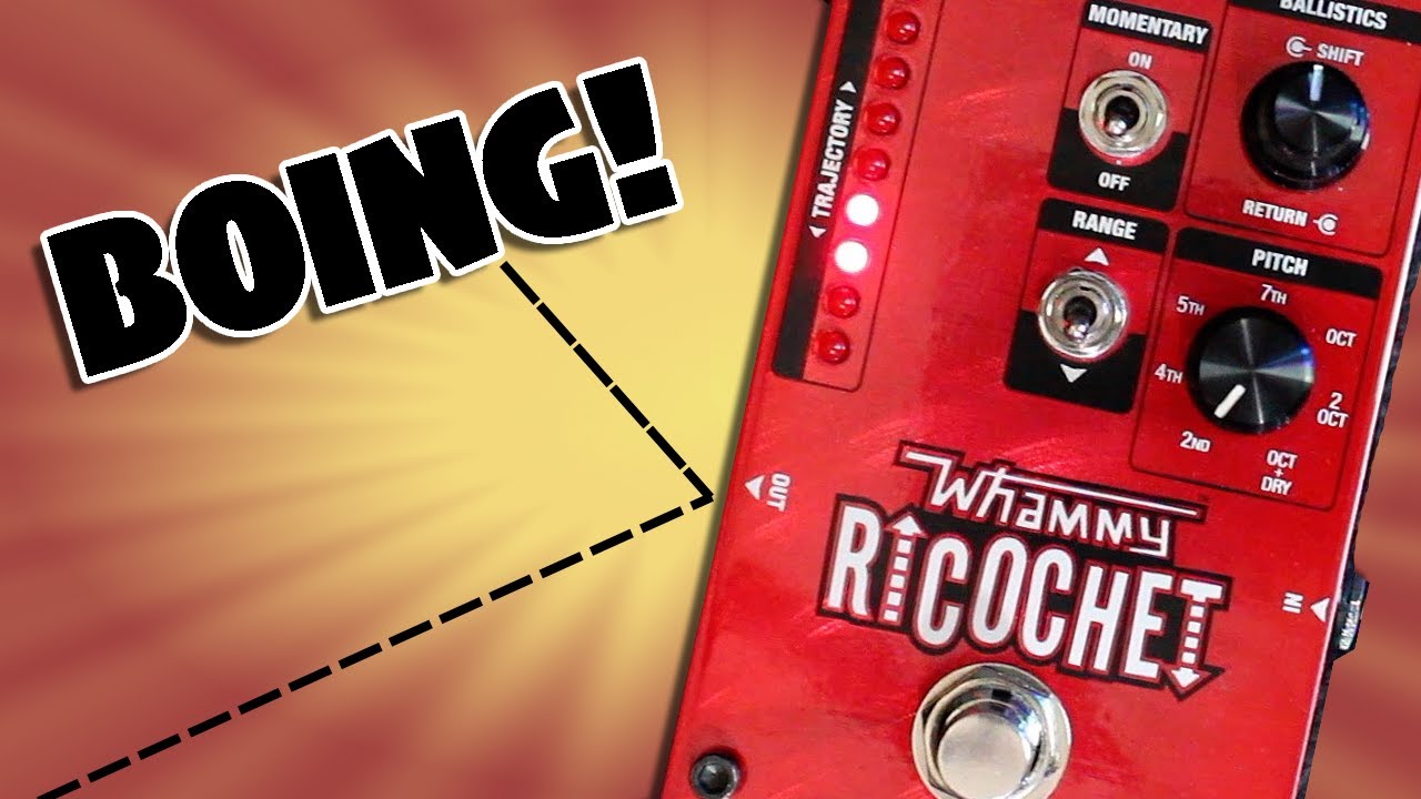 Shifting Shapes and Bending Notes with the Whammy Ricochet