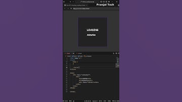 Loading Animation #shorts#css#js#html#coding