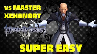 HOW TO BEAT DATA MASTER XEHANORT EASY!!! KINGDOM HEARTS 3 DLC BATTLE GUIDE AND STRATEGIES