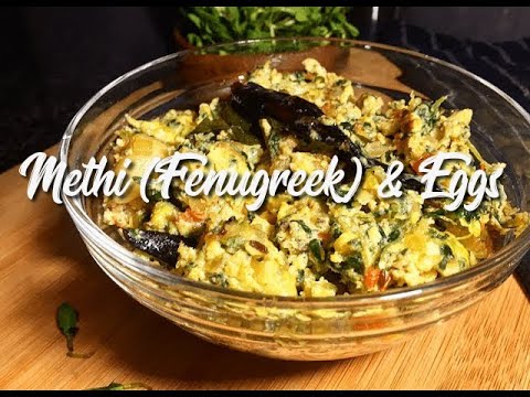 Methi (Fenugreek) & Eggs Recipe | South African Recipes | Step By Step Recipes | EatMee Recipes