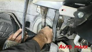 فك تابلوه كيا كارينز وتغيير تلاجه التكييف..kia carens dashboard removal &  evaporator replacement p3