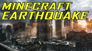 Minecraft | CITY EARTHQUAKE ! | Entire city DESTROYED! (Again x2)