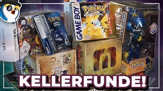 Mein KELLER hatte WELCHE GAMES versteckt? Pokemon OVP's & Limited Editionen! | Gaming Kellerfunde