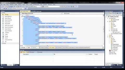 ASP .NET C# Creating Website Part 2: Creating Database Sign In and Sign Up form