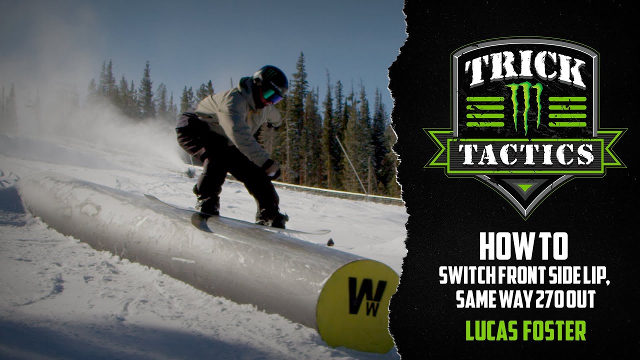 Trick Tactics: Switch Front Side Lip Same Way 270 Out