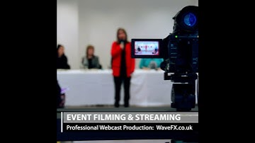 Event Filming & Webcast Production Company #eventproduction #livestream #liveevents