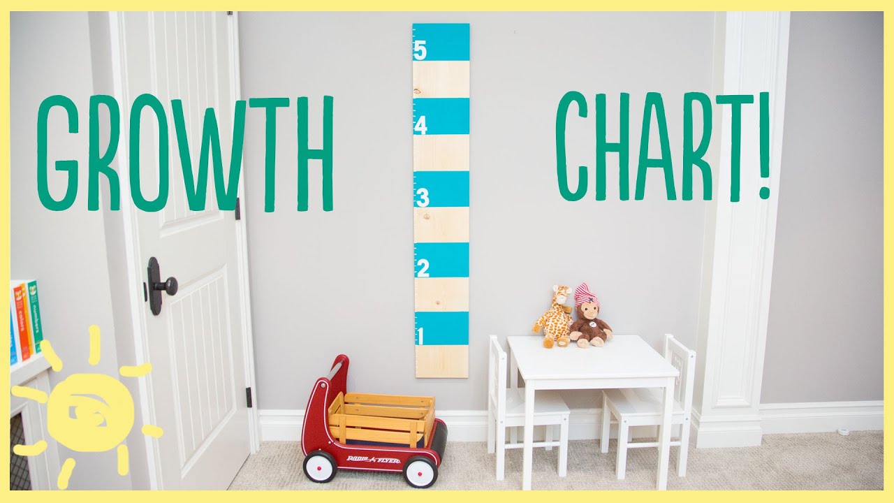 Diy Fabric Growth Chart