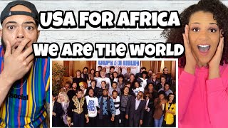 WE'VE LEARNED SO MUCH! USA For Africa - We Are The World REACTION