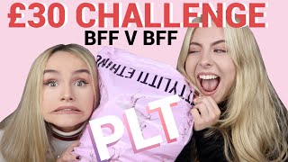 LOOK 🔥 ON A BUDGET | PRETTY LITTLE THING £30 BFF CHALLENGE | SYD AND ELL