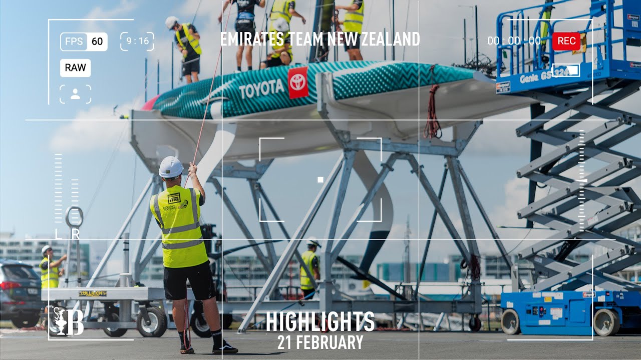 ⁣Emirates Team New Zealand LEQ12 Day 18 Summary