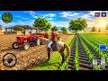 Modern Farm Tractor Driving Games Farming Tractor 