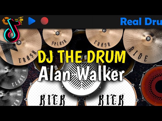 DJ THE DRUM ALAN WALKER | REAL DRUM COVER class=