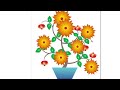 Tutorial membuat desain Corel Draw - Persilangan Matahari plower dan mawar plower