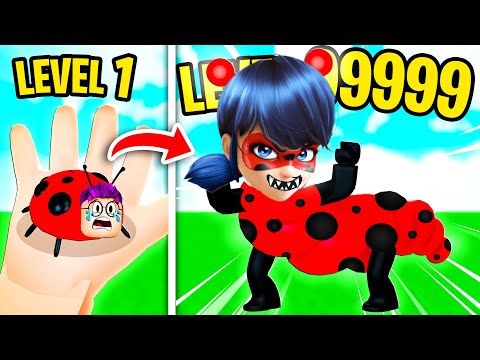 Can We Be a MAX LEVEL BUG In ROBLOX BUG SIMULATOR?! (WE BEAT THE ENTIRE GAME!)