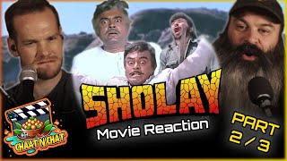 Sholay (Director's cut) Movie Reaction Part 2/3 | Amitabh Bachchan | Dharmendra | Hema Malini