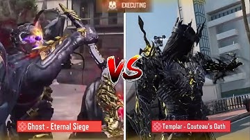 Mythic Ghost vs Templar Execution CODM - Best Finisher Move in COD Mobile