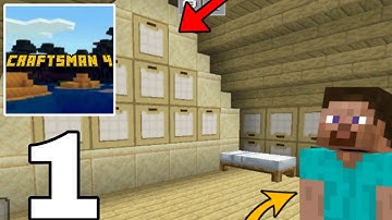 Craftsman 4 game new survival series in 2024 - walkthrough and gameplay Part 1