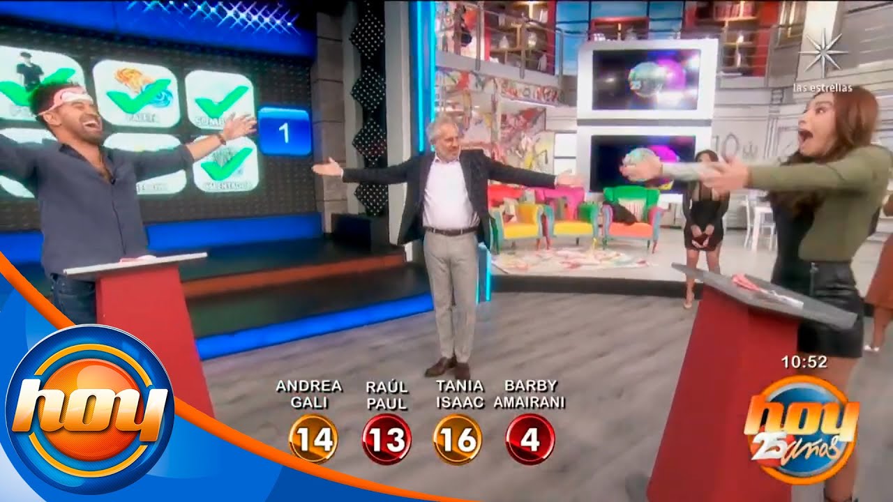 Tania Rincón e Isaac Salame arrasan en el juego de hoy | Programa hoy