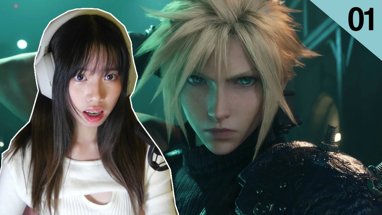 I Played Final Fantasy VII Remake For The FIRST Time - Pt.1 - YouTube