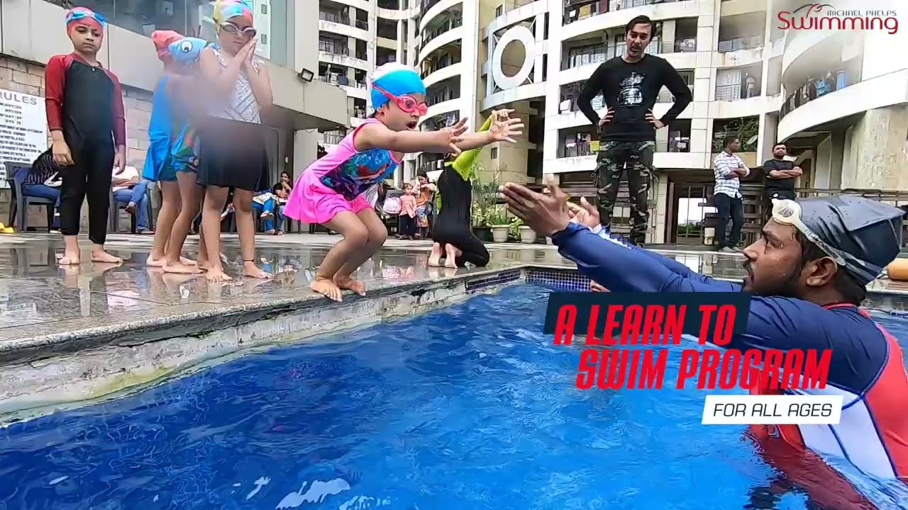 Learn To Swim Program at Universal School Chembur | Michael Phelps Swimming India