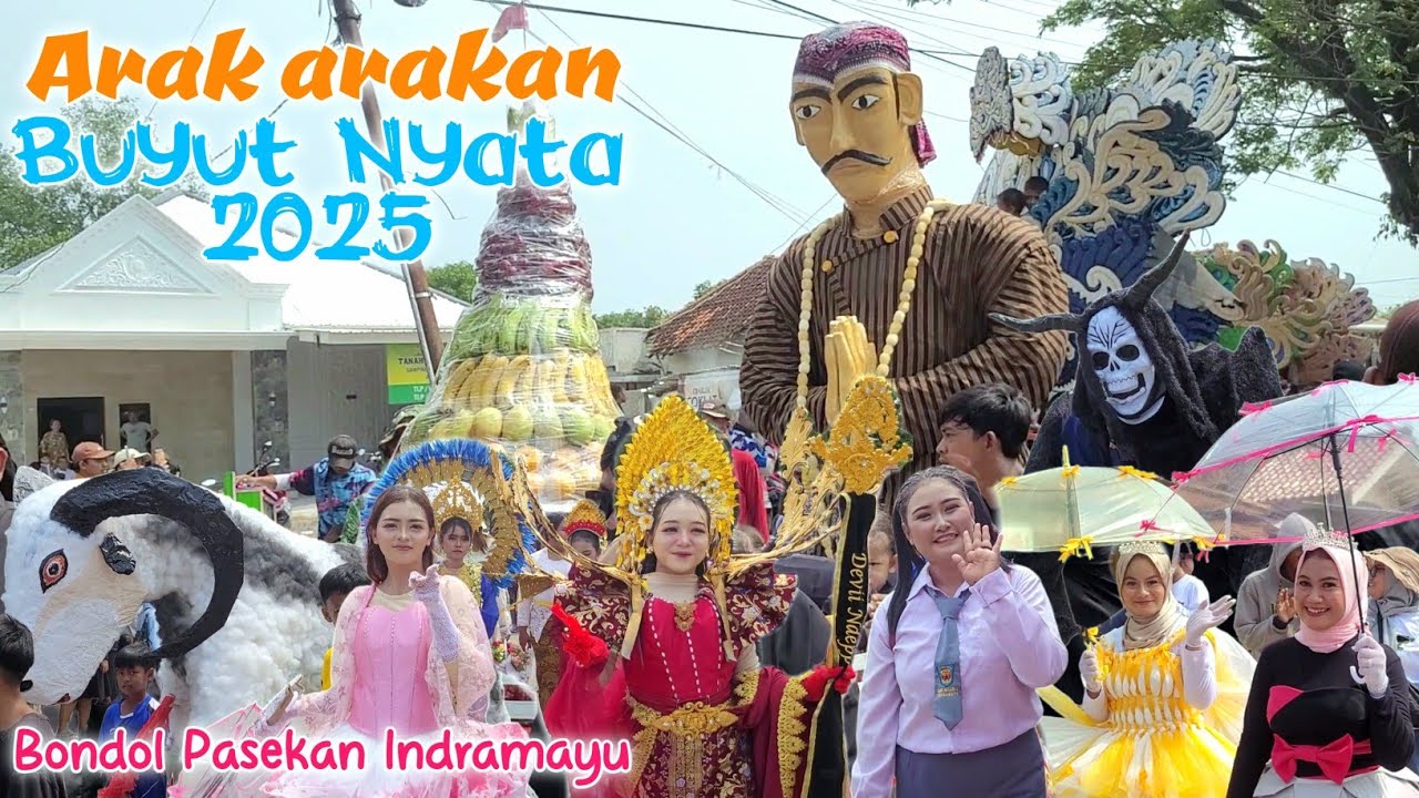 Full Arak arakan MBAH BUYUT NYATA 2025 Bondol Pasekan Indramayu