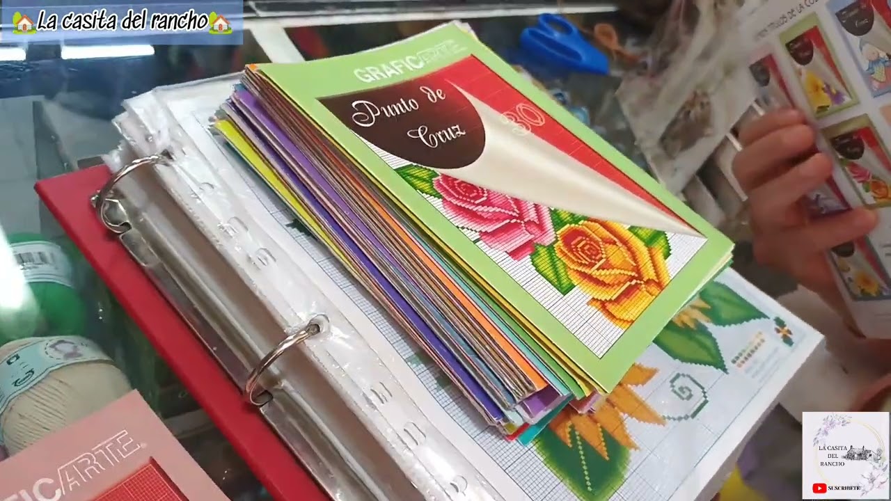 Más gráficos en punto de cruz 🌹💐