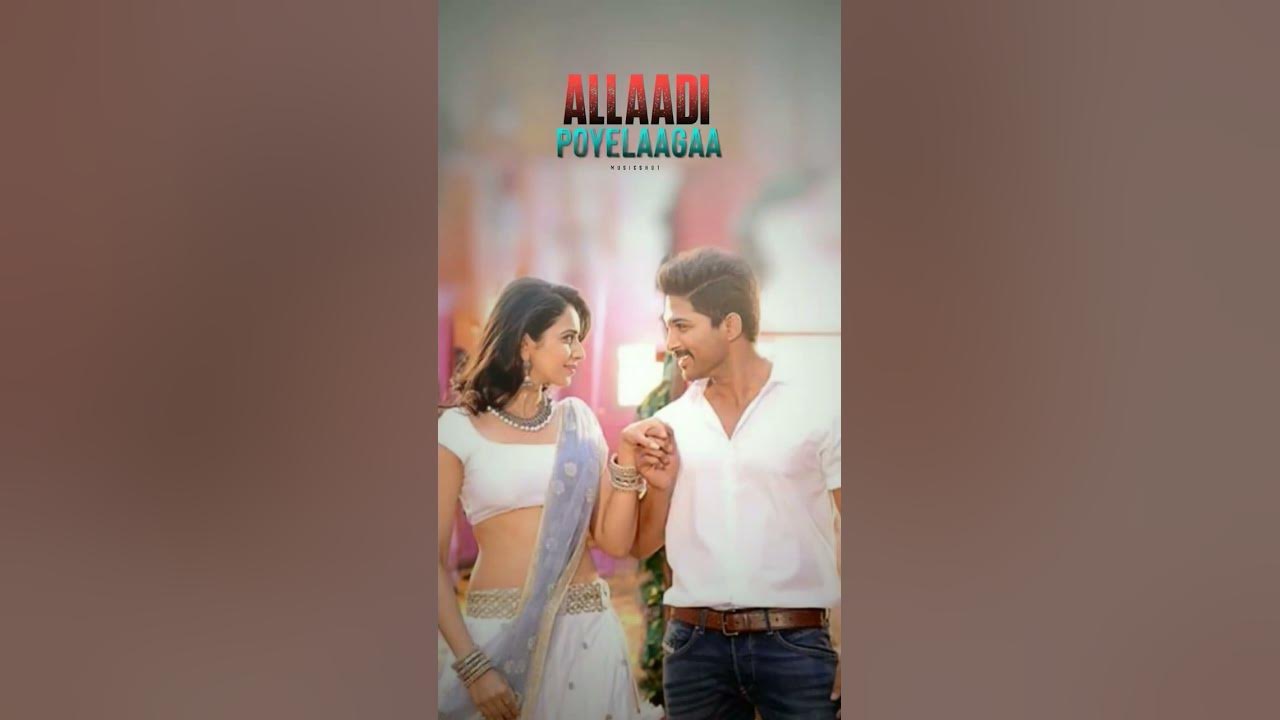 Athiloka Sundari Lyrics video  |Sarrainodu | Vishal Dadlani  Karthik |💖💖