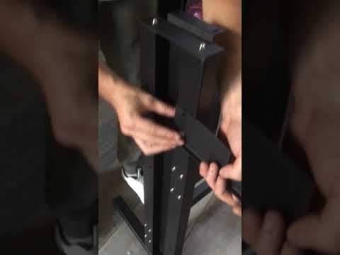 How to assemble the cutter's stand. საჭრელი პლოტერის სადგამის აწყობა