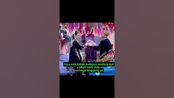 Haru bahagia kakak saat izinkan adiknya nikah lebih dulu #wedding #menikah #fyp