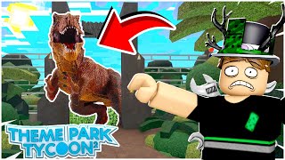 *JURASSIC PARK* Mega Park! 🦖(Theme Park Tycoon 2)