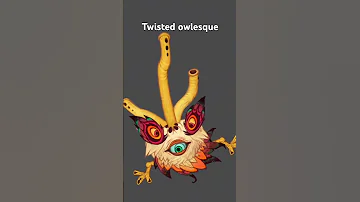 Twisted Owlesque Msm Mobilegame Fanmadeisland Mysingingmonsters Owlesque 