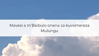 Mavesi A Mbaibulo Onena Za Kuvomereza Mulungu Umnikelo