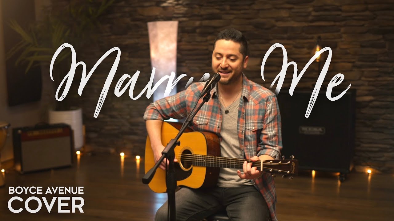 Marry Me  Train Boyce Avenue acoustic cover on Spotify  Apple