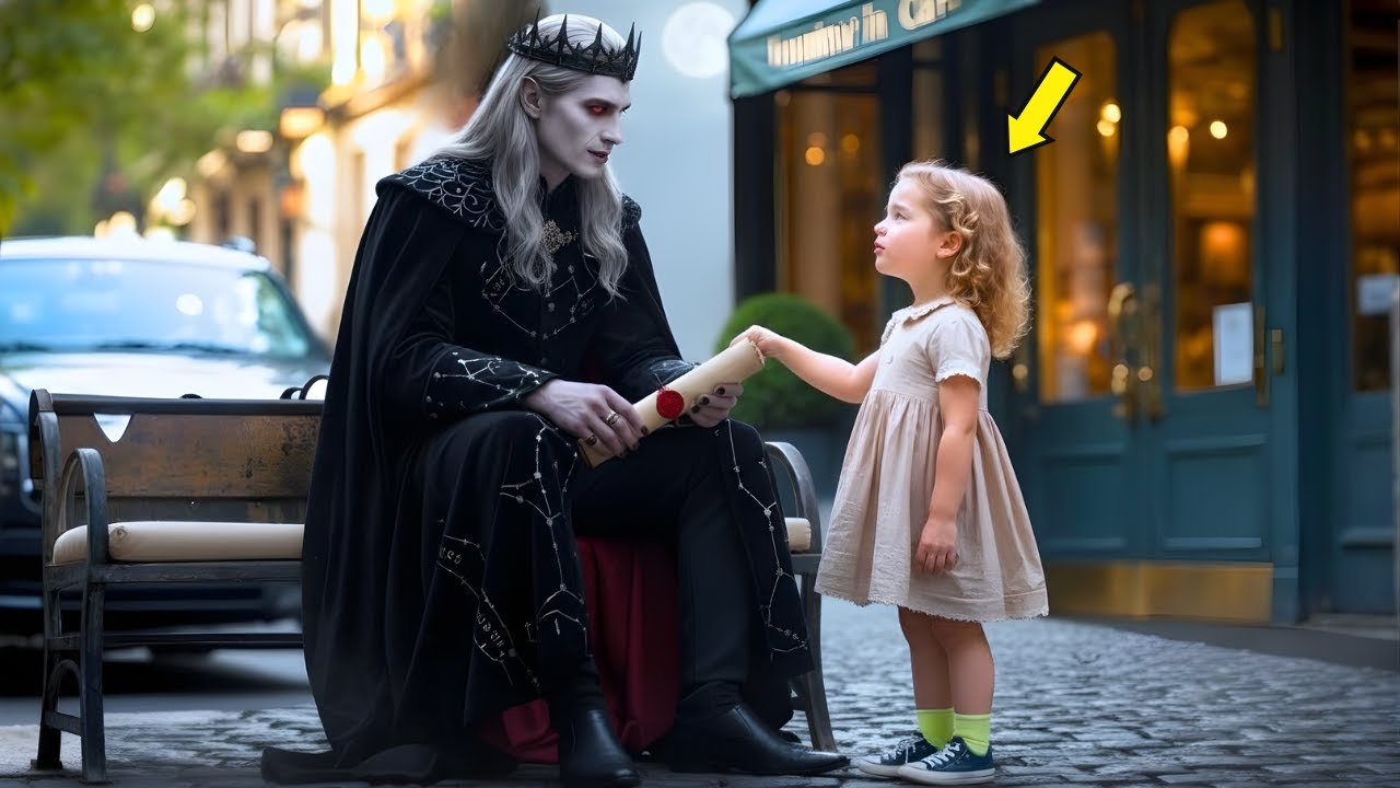 “Sir… Can You Pretend to be My Daddy… Just for 1 Day”—Begged the Little Girl to the Vampire King…