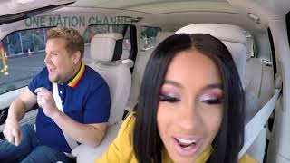 Cardi B Learning How To Drive On Carpool Karaoke
