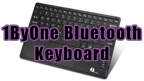 1ByOne Bluetooth Keyboard  - Review