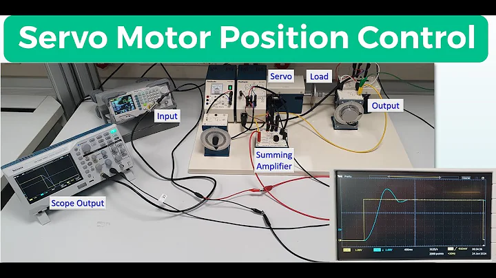 Servo Motor Position Control System ⭐ Part 1: Closed-Loop Response with Unity-Gain Control