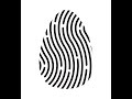 Fingerprint logo - Adobe Illustrator cs6 tutorial. How to draw simple logo in very easy way.